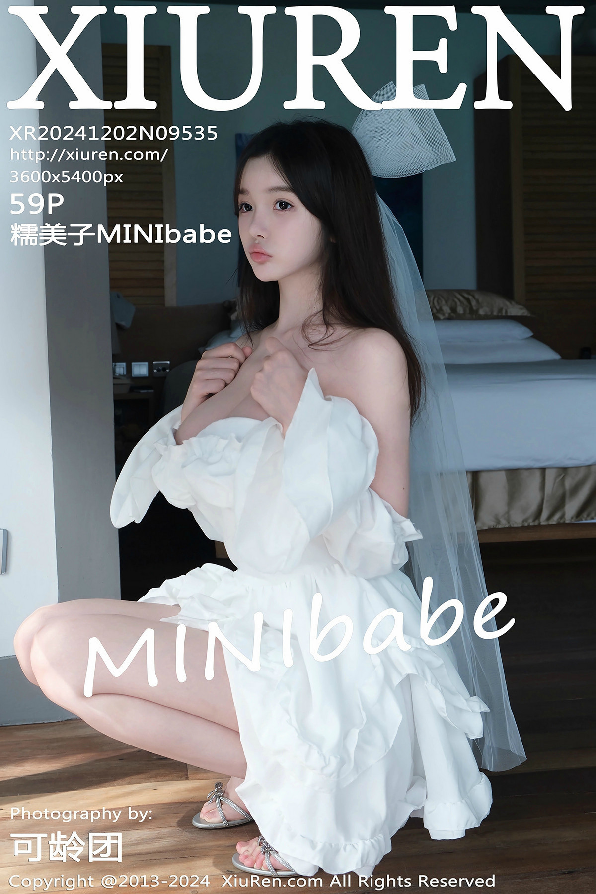 【XiuRen秀人網】2024.12.02 Vol.9535 糯美子MINIbabe 美臀性感 完整版無水印寫真【59P】